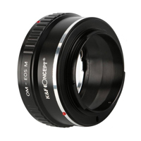 K&F Concept High Precision Lens Adapter Mount,OM-EOS M