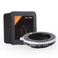 K&F Concept High Precision Lens Adapter Mount,C/G-EOS M
