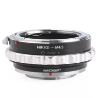 K&F Concept High Precision Lens Adapter, Cooper Mount, NIK(G)-M4/3 II