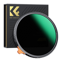 K&F Concept 82mm Nano-Xcel Series ND2-400 1-9 Stop Multi-Coated VND Filter
