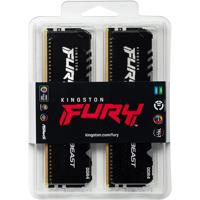Kingston Technology FURY Beast DDR4 RGB 16GB (2x 8GB) CL16 DIMM Memory Kit