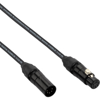 Kopul 50' Studio DMX55P-050-S 50' 5-Pin XLR Male to 5-Pin XLR Female DMX Cable