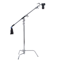 Kupo 40" Master C-Stand with Sliding Leg Overhead Shooting Kit 3