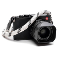Leica 39" O-Ring Rope Strap, White and Black