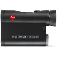 Leica 7x42 Rangemaster CRF 3500.COM Roof Prism Laser Rangefinder, 3500 yd Range