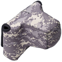 LensCoat Neoprene Pro BodyBag with Lens, Army Digital Camo