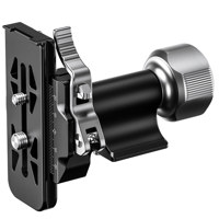 <b>New Arrival</b> - Leofoto MPG-01L Monopod Head Side Mount w/Arca QR Plate, Lever Lock Clamp