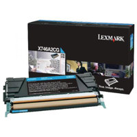 Lexmark X746A2CG Cyan Toner Ca Picture