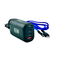 LifThor 65W 3-Port USB Wall Charger