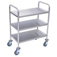 Luxor 3-Shelf Stainless Steel  Picture
