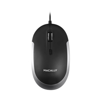 Macally Silent USB Wired Mouse Picture