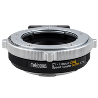 Metabones Contax Yashica CY Lens to L-Mount CINE Booster ULTRA 0.71x Adapter