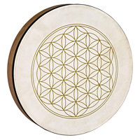 Meinl 16" Hand Drum with Flowe Picture