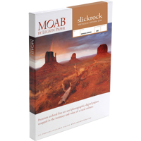 <b>New Arrival</b> - Moab Slickrock Metallic Silver Pro 300 Paper, 300gsm, 25 Sheets