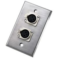 Neutrik 203F Dual Gang Wall Pl Picture