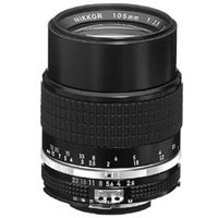 Nikon 105mm F/2.5 AI Lens *52 Picture