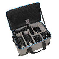 NanLite Forza 300B II 350W Bi-Color LED Video 2-Spotlight Kit with Trolley Case