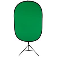 ePhoto 10 X 20 Large Chromakey Chroma Key Green Screen Support Stands 3  Point Continuous Video Photography Lighting Kit H9004SB-1020G