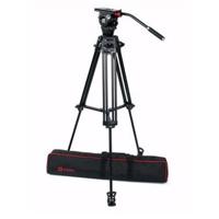 OZEN AL2 3-Section Al Tripod with 75mm AGILE 5 Fluid Head & Mid-Level Spreader