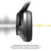 Panasonic Technics EAH-A800 Wireless Over-Ear Noise Cancelling Headphones, Black