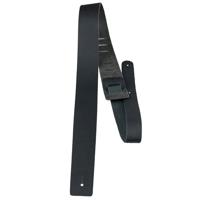 Perri's Leathers P20 2" Wide Soft Leather Guitar Strap, Black