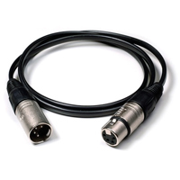 Pag 3.3' 4-Pin XLR M to 4-Pin XLR F Straight Cable, Pagbelt/Powerman Batteries