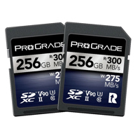 ProGrade Digital Iridium UHS-II V90 SDXC Memory Card 256GB 2-Pack