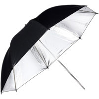 Phottix 40" Reflective Studio Umbrella, Silver/Black