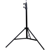 Phottix P220 3-Section Aluminum Alloy Light Stand, 87" Maximum Height, Black