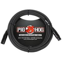Pig Hog 10' Woven Mic XLR to X Picture