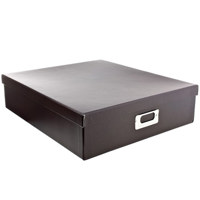 BLACK Archival JUMBO XL SCRAPBOOK STORAGE Box by Pioneer