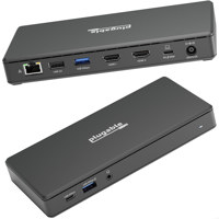 Plugable 9-In-1 USB-C Dual HDM Picture