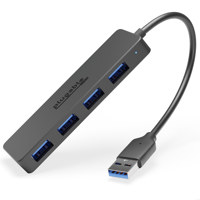 Plugable USB-A 4-Port Hub, Bla Picture