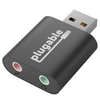 Plugable USB-A Audio Adapter w Picture