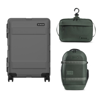 Pelican ATX 25" Wheeled Hard Travel Case, w/25L Backpack & Toiletry Bag,Charcoal