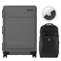 Pelican ATX 30" Wheeled Check-In Hard Travel Case, Charcoal, w/Backpack & AirTag