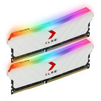 PNY Technologies XLR8 Gaming 32GB(2x16GB)EPIC-X RGB 3200MHz Desktop Memory,White