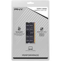 PNY Technologies Performance 32GB DDR4 2666MHz SO-DIMM Notebook Memory Module