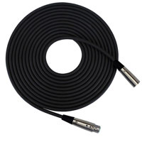 Pro Co Sound RapcoHorizon SAM1-6 6' Stage Mic Cable with Nickel XLRF-XLRM