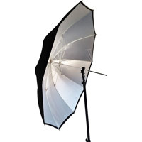 Photek Goodlighter 46" Umbrella with Fiberglass Frame&7mm Permanent Shaft,Silver