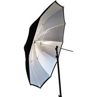 Photek Goodlighter 46" Umbrella with Fiberglass Frame&7mm Permanent Shaft,Silver