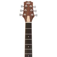 Peavey DW-2 CE Solid Top Cutaway Acoustic Electric Guitar with Case