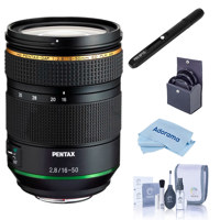 Pentax HD Pentax-DA 16-50mm f/2.8 ED PLM AW Lens,w/77mm Filter Kit, Cleaning Kit