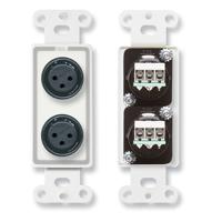 RDL D-XLR2F Decora Wall Plate  Picture