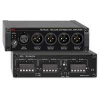 RDL RU-MLD4 1x4 Microphone/Lin Picture