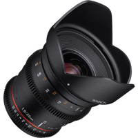 Rokinon 20mm T1.9 AS ED UMC Wide Angle Cine DS Lens for Micro Four Thirds Mount