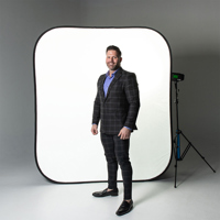 Savage 6x7' High Key Background, White