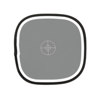 Savage 12" Collapsible Balance Card, White/Gray