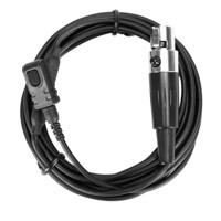 Saramonic DK4D Broadcast Omnidirectional Lavalier Mic w/TA5F Locking Connector