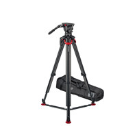 <b>New Arrival</b> - Sachtler aktiv18T Touch & Go System with flowtech 100 Tripod & Ground Spreader